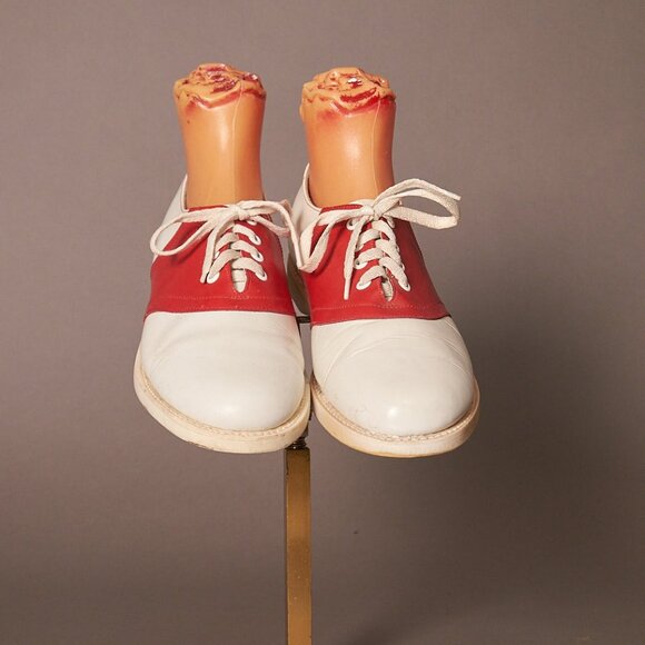 1980s Red and White Muffy’s Willits Saddle Shoes main image 10